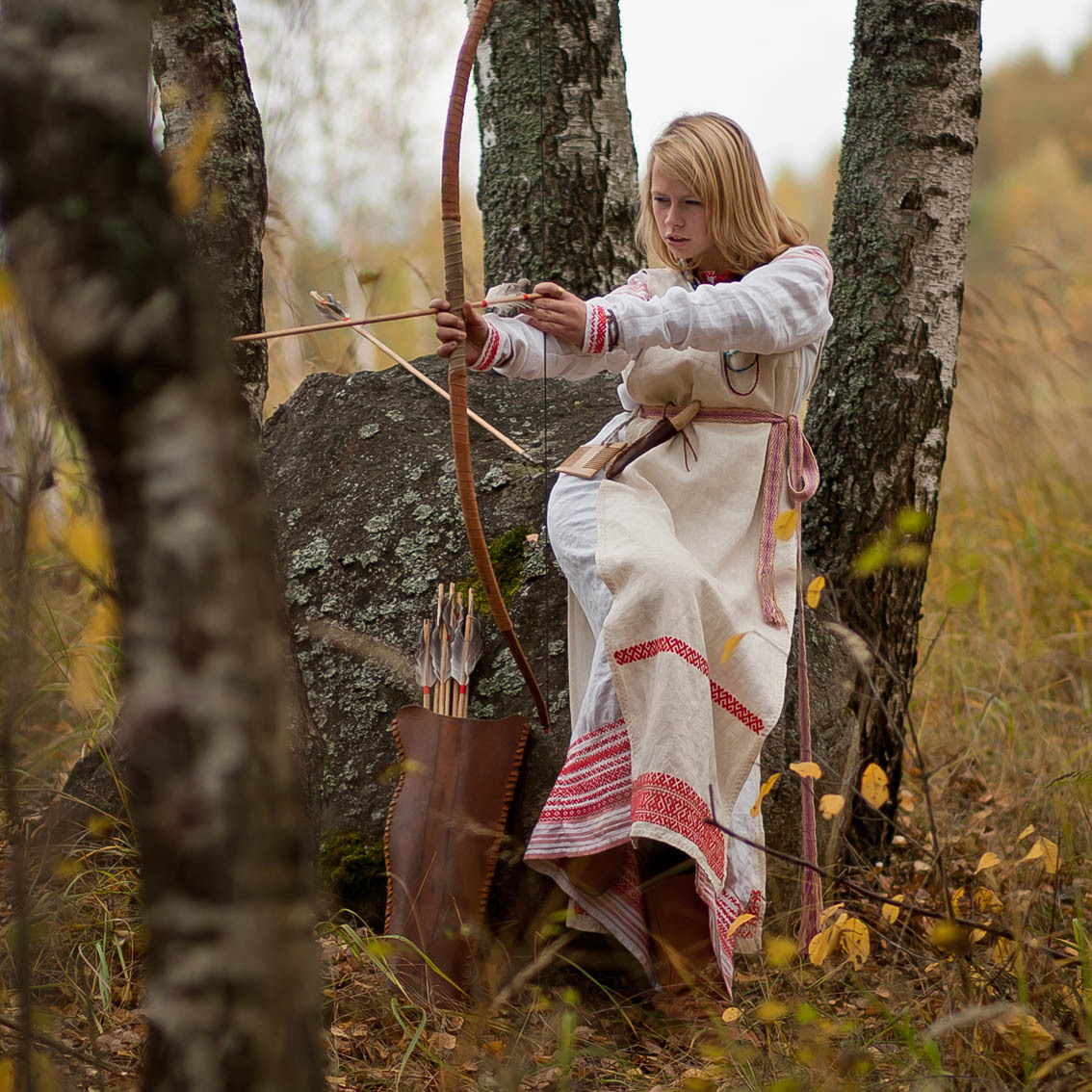 Sexy photo Girls in Slavic costumes in Kumasi